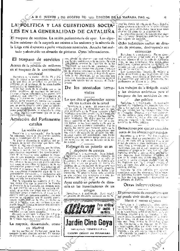 ABC MADRID 03-08-1933 página 25