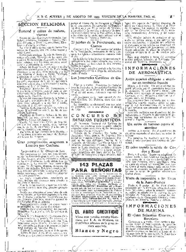 ABC MADRID 03-08-1933 página 26