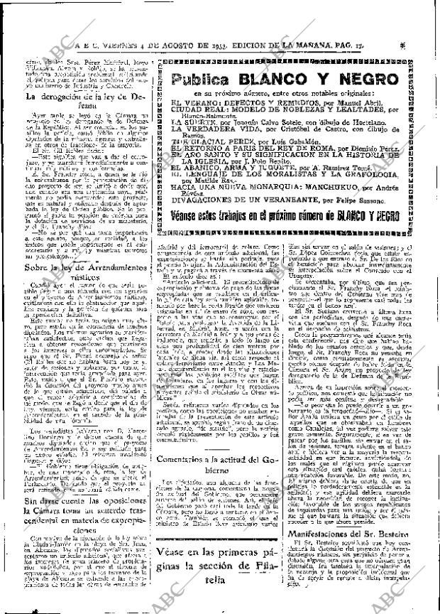 ABC MADRID 04-08-1933 página 17