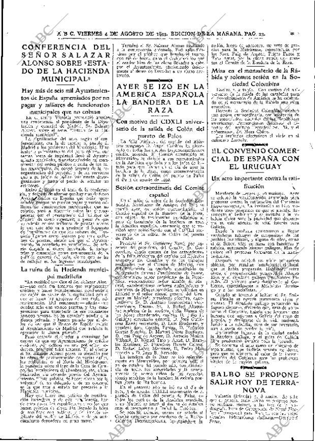 ABC MADRID 04-08-1933 página 23