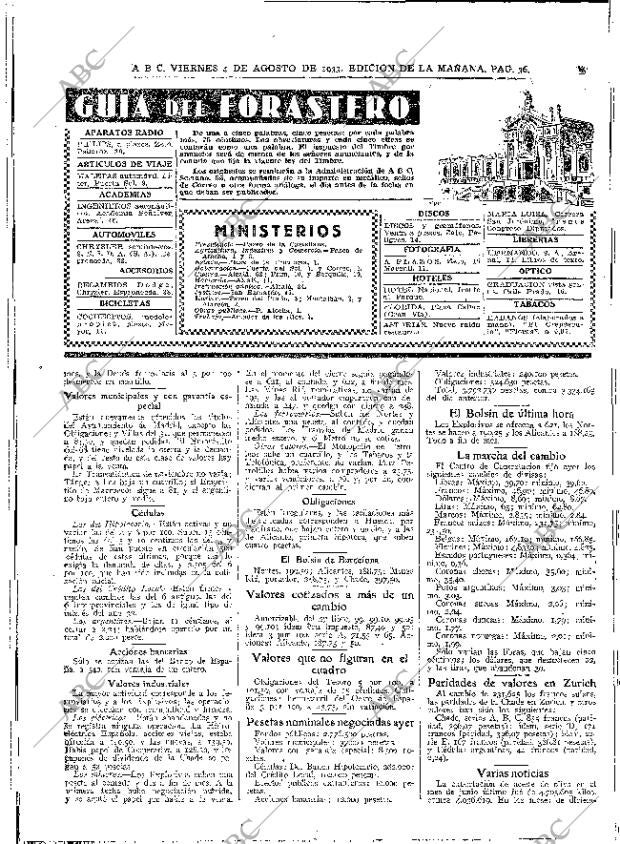 ABC MADRID 04-08-1933 página 36