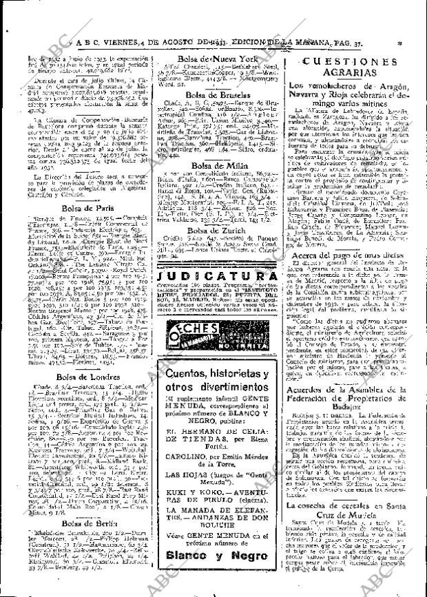 ABC MADRID 04-08-1933 página 37