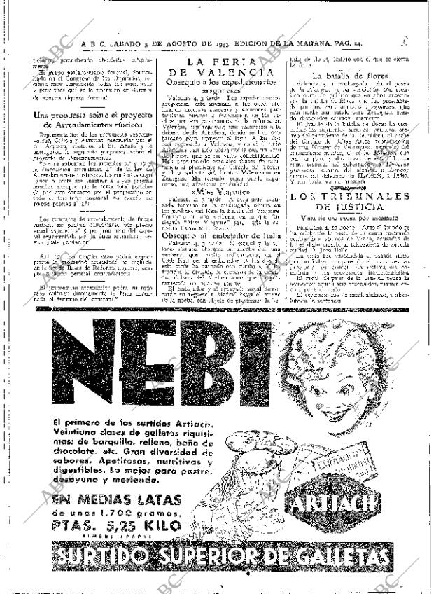 ABC MADRID 05-08-1933 página 24