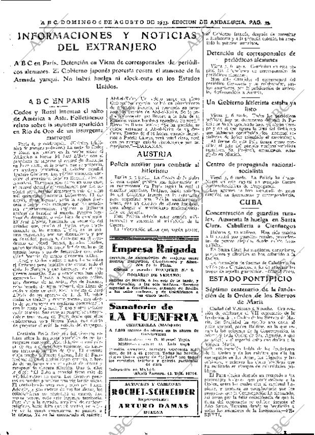 ABC SEVILLA 06-08-1933 página 31