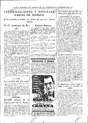 ABC MADRID 08-08-1933 página 27