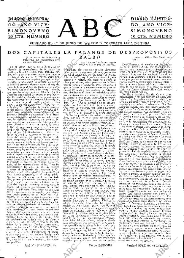 ABC MADRID 08-08-1933 página 3