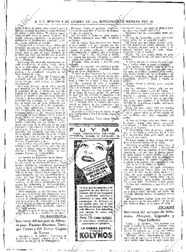ABC MADRID 08-08-1933 página 36