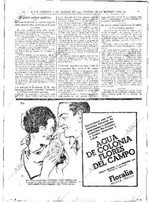 ABC MADRID 11-08-1933 página 16