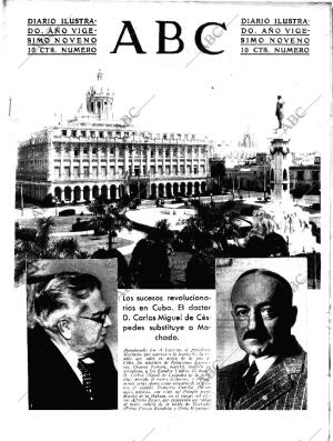 ABC MADRID 15-08-1933 página 1