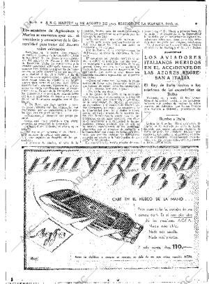 ABC MADRID 15-08-1933 página 16