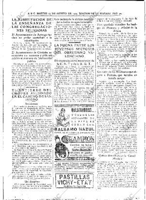ABC MADRID 15-08-1933 página 30
