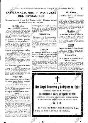 ABC MADRID 15-08-1933 página 33