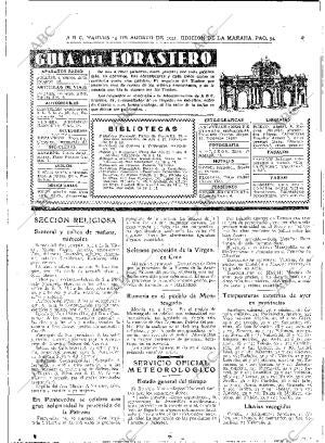 ABC MADRID 15-08-1933 página 34