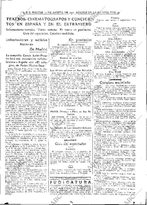 ABC MADRID 15-08-1933 página 39
