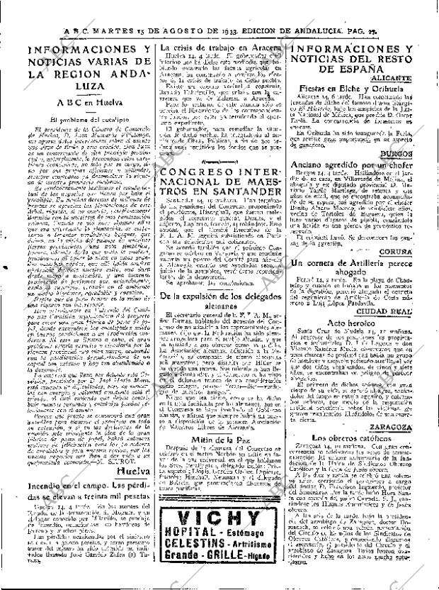 ABC SEVILLA 15-08-1933 página 27