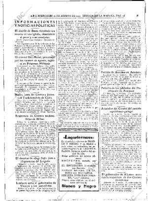 ABC MADRID 16-08-1933 página 18