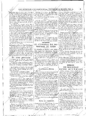 ABC MADRID 16-08-1933 página 20