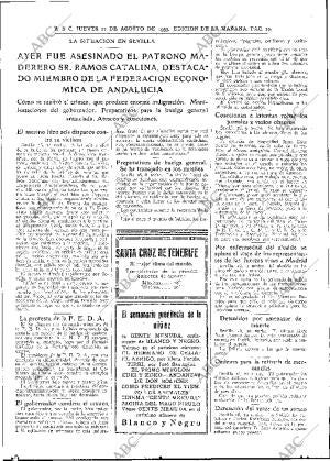 ABC MADRID 17-08-1933 página 19