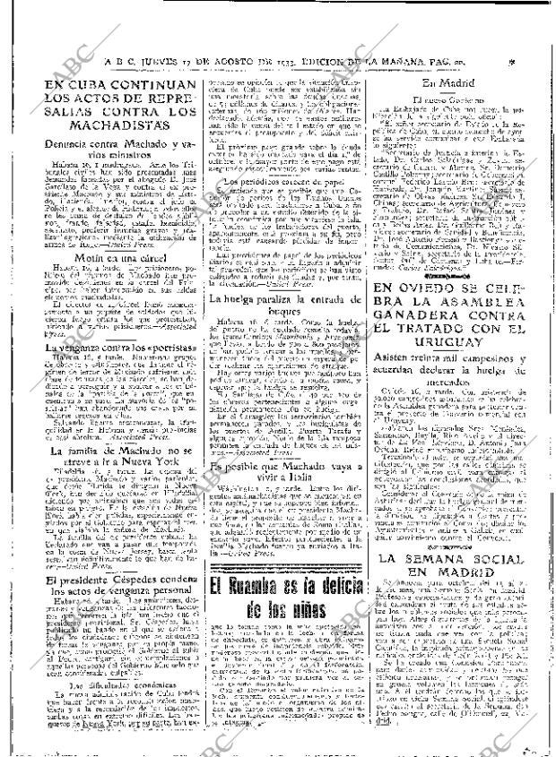 ABC MADRID 17-08-1933 página 20