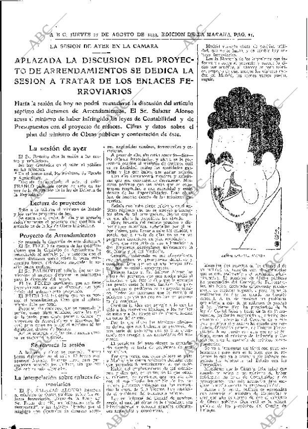 ABC MADRID 17-08-1933 página 21
