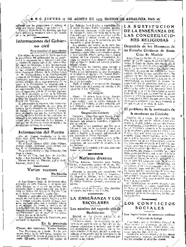 ABC SEVILLA 17-08-1933 página 26