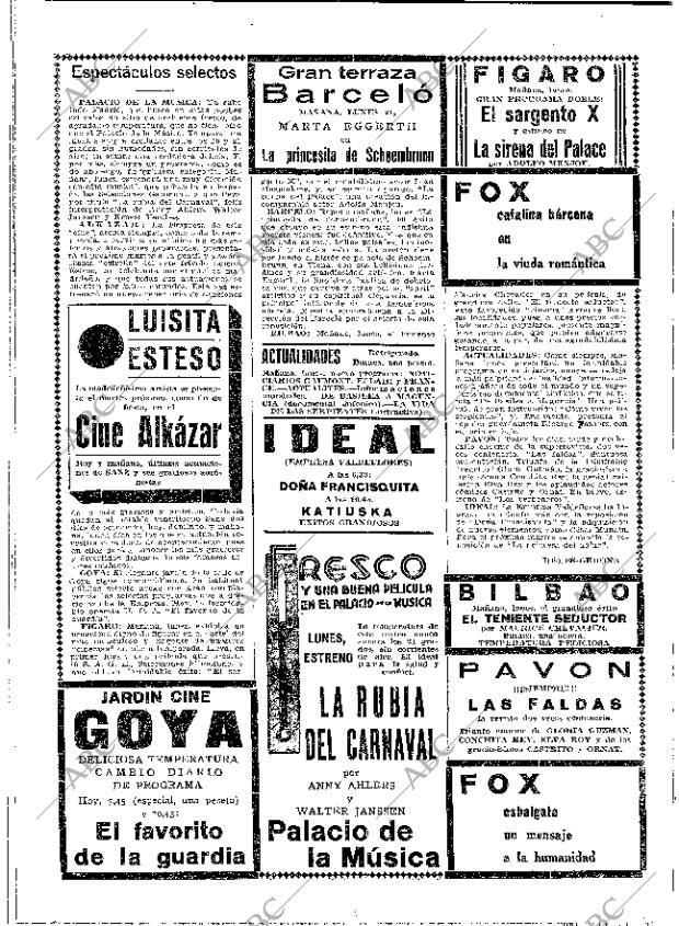 ABC MADRID 20-08-1933 página 28