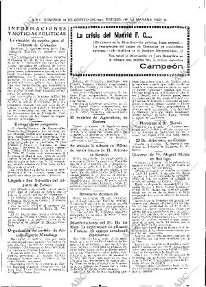 ABC MADRID 20-08-1933 página 29