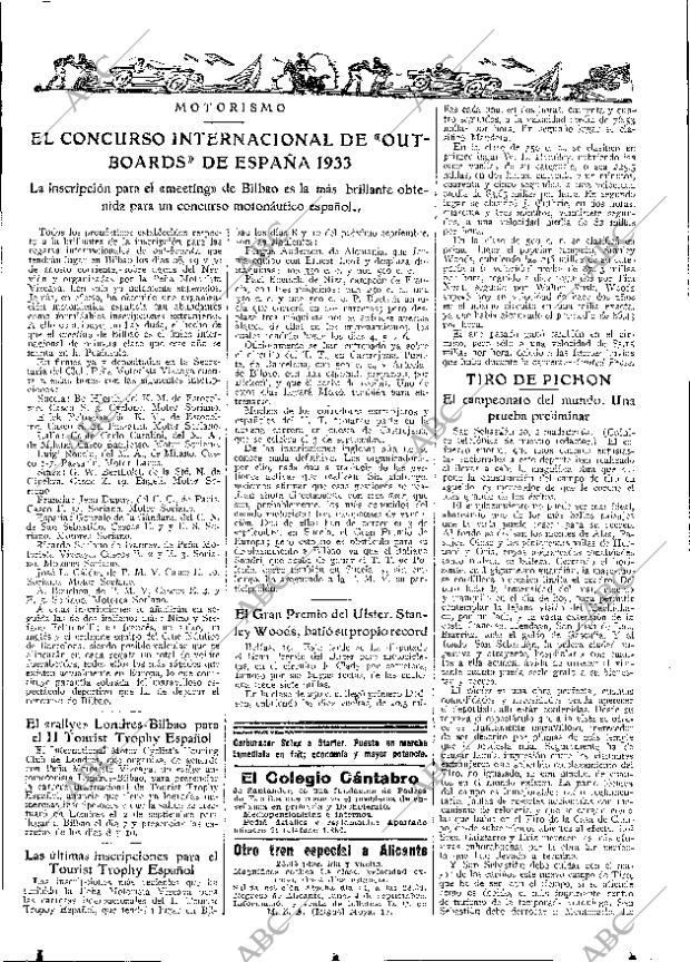 ABC MADRID 20-08-1933 página 49