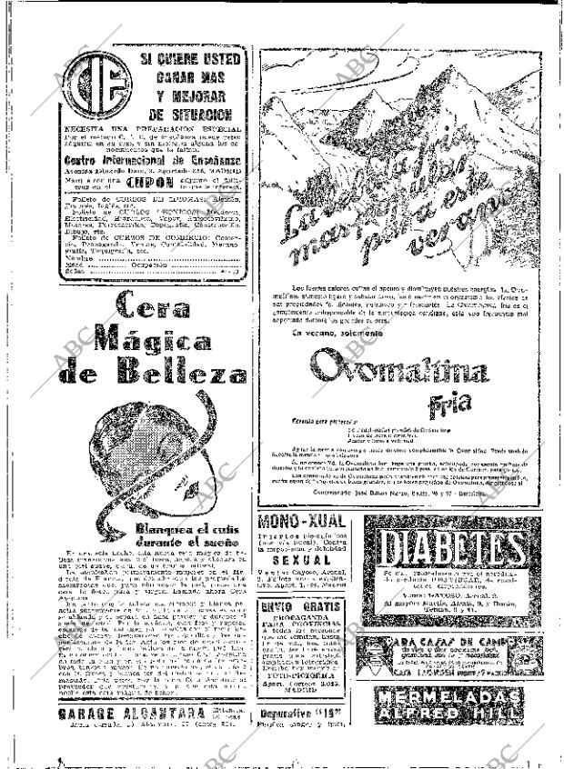 ABC MADRID 22-08-1933 página 52