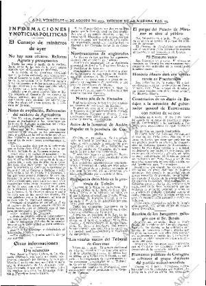 ABC MADRID 23-08-1933 página 23