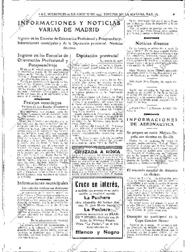 ABC MADRID 23-08-1933 página 26