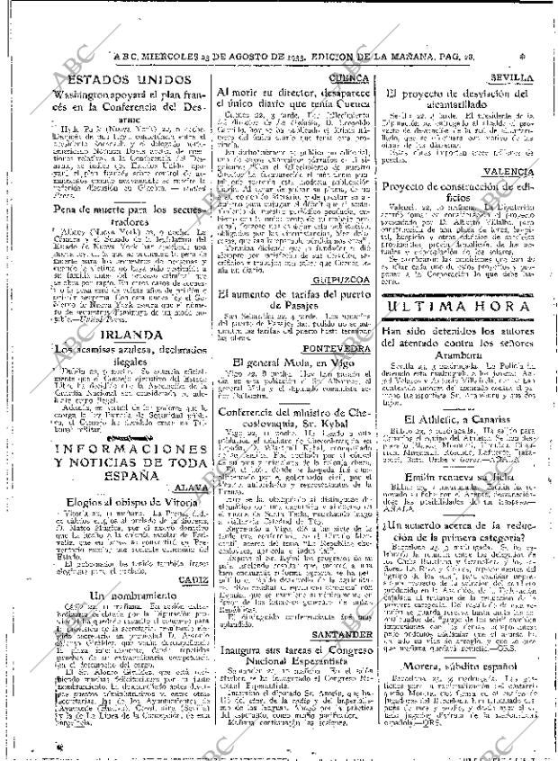 ABC MADRID 23-08-1933 página 28