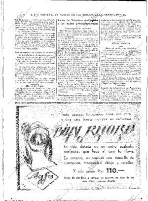 ABC MADRID 24-08-1933 página 16
