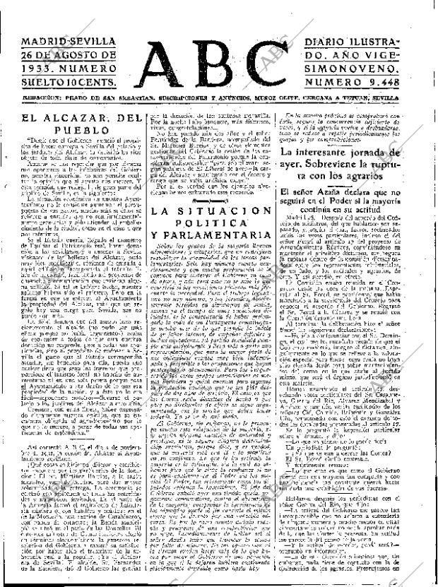 ABC SEVILLA 26-08-1933 página 15