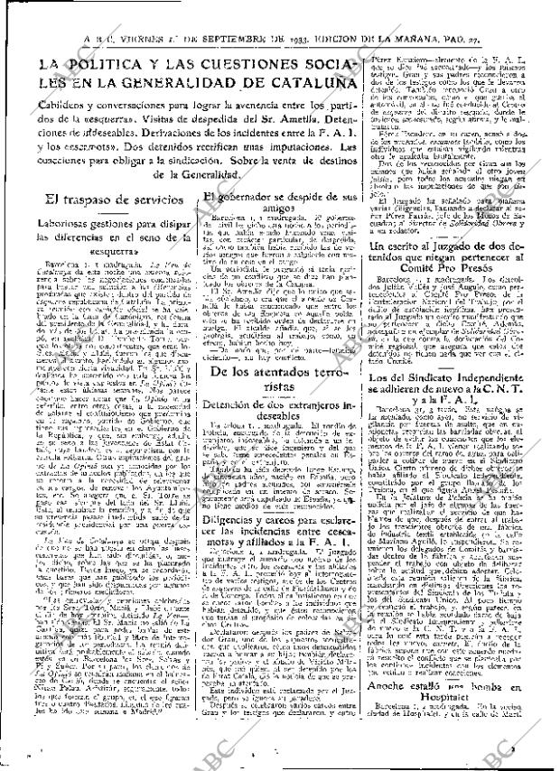 ABC MADRID 01-09-1933 página 27