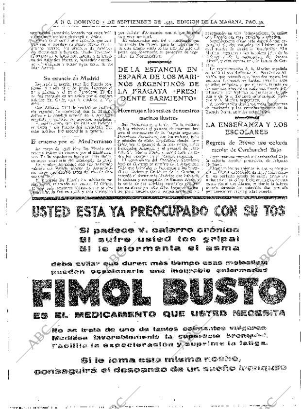 ABC MADRID 03-09-1933 página 26