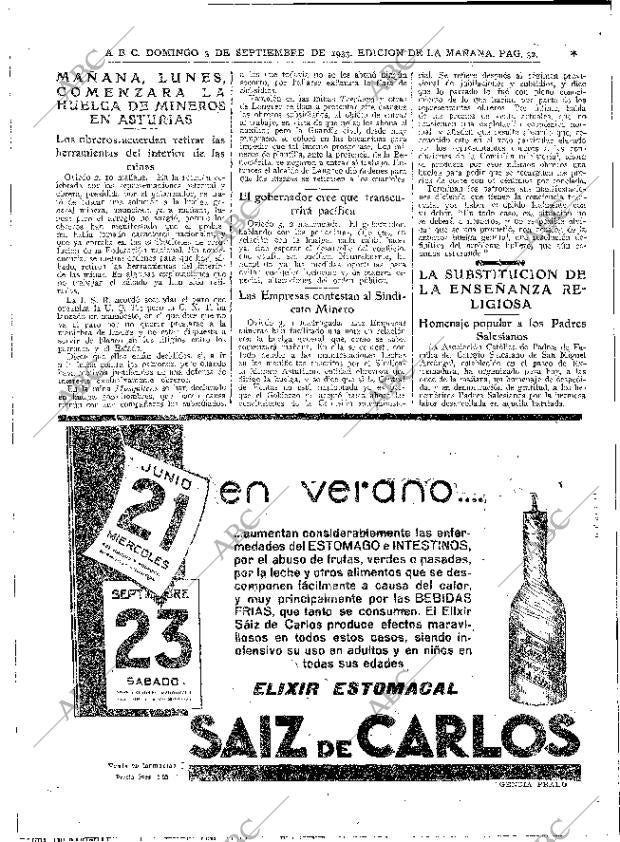 ABC MADRID 03-09-1933 página 28