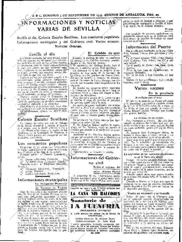 ABC SEVILLA 03-09-1933 página 27