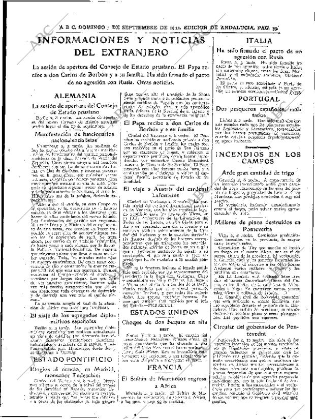 ABC SEVILLA 03-09-1933 página 33