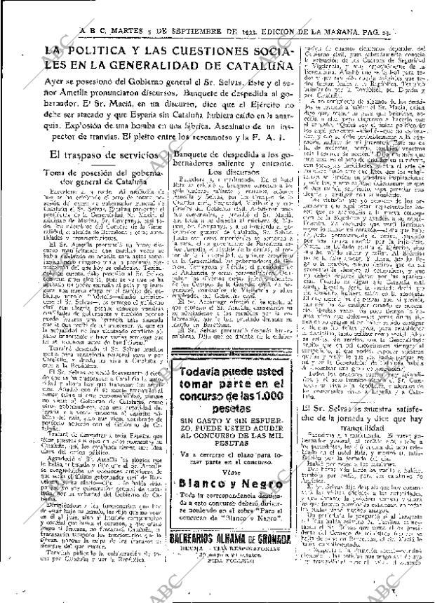 ABC MADRID 05-09-1933 página 29