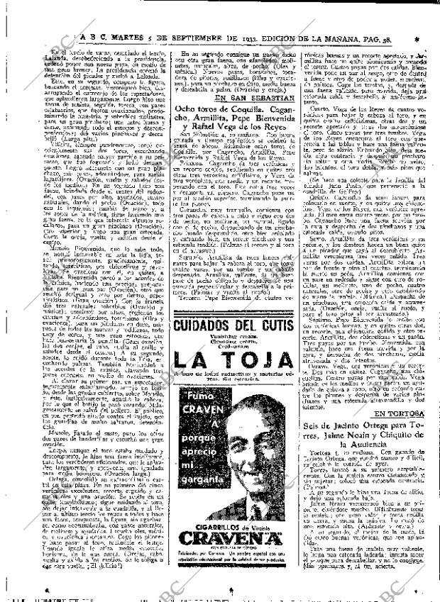 ABC MADRID 05-09-1933 página 38