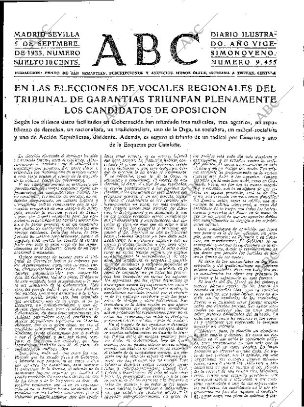 ABC SEVILLA 05-09-1933 página 15