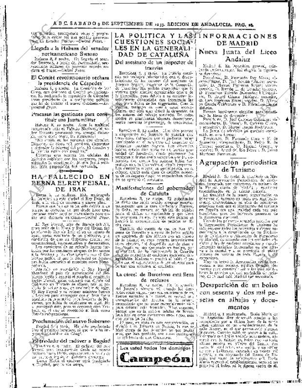 ABC SEVILLA 09-09-1933 página 28
