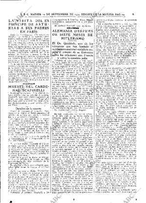 ABC MADRID 19-09-1933 página 25