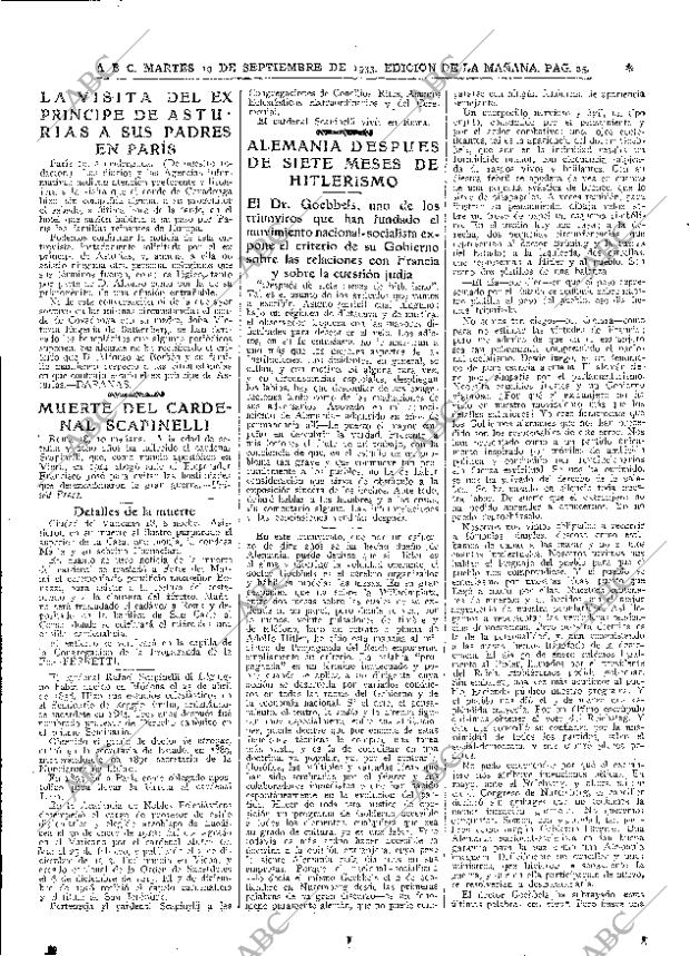 ABC MADRID 19-09-1933 página 25