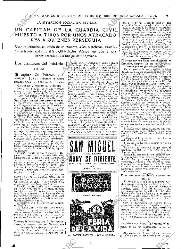 ABC MADRID 19-09-1933 página 27