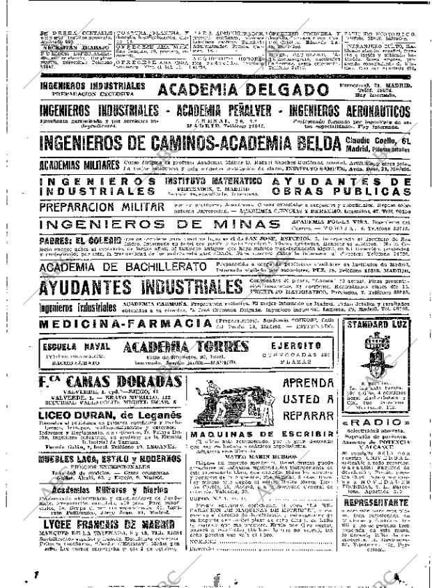 ABC MADRID 19-09-1933 página 60