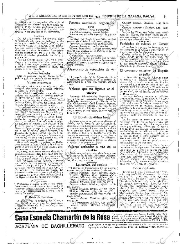 ABC MADRID 20-09-1933 página 36