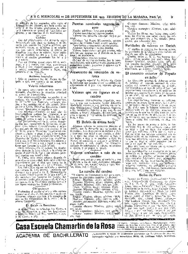 ABC MADRID 20-09-1933 página 36