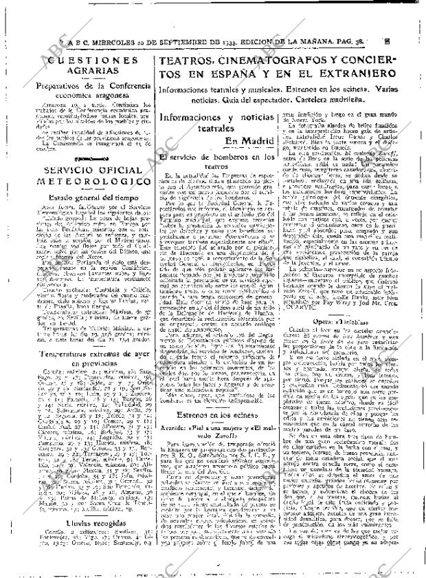 ABC MADRID 20-09-1933 página 38